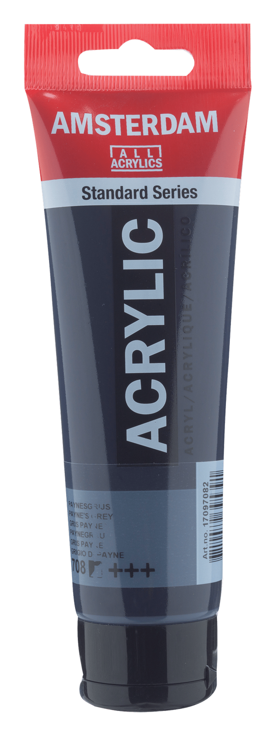 AM Acrylic 120ml Paynes Grey 708