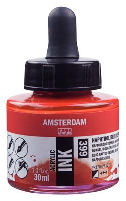 AM Acrylic Ink 30 ml Napth Red Dp