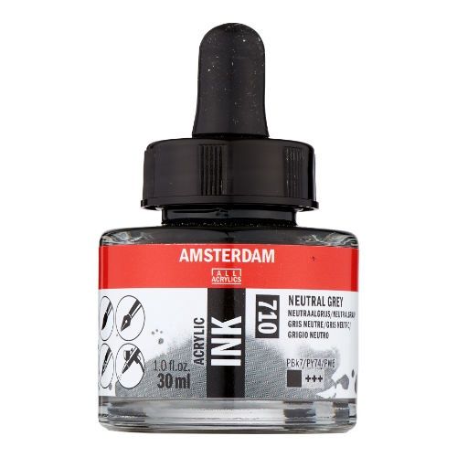 AM Acrylic Ink 30 ml Neutral Grey