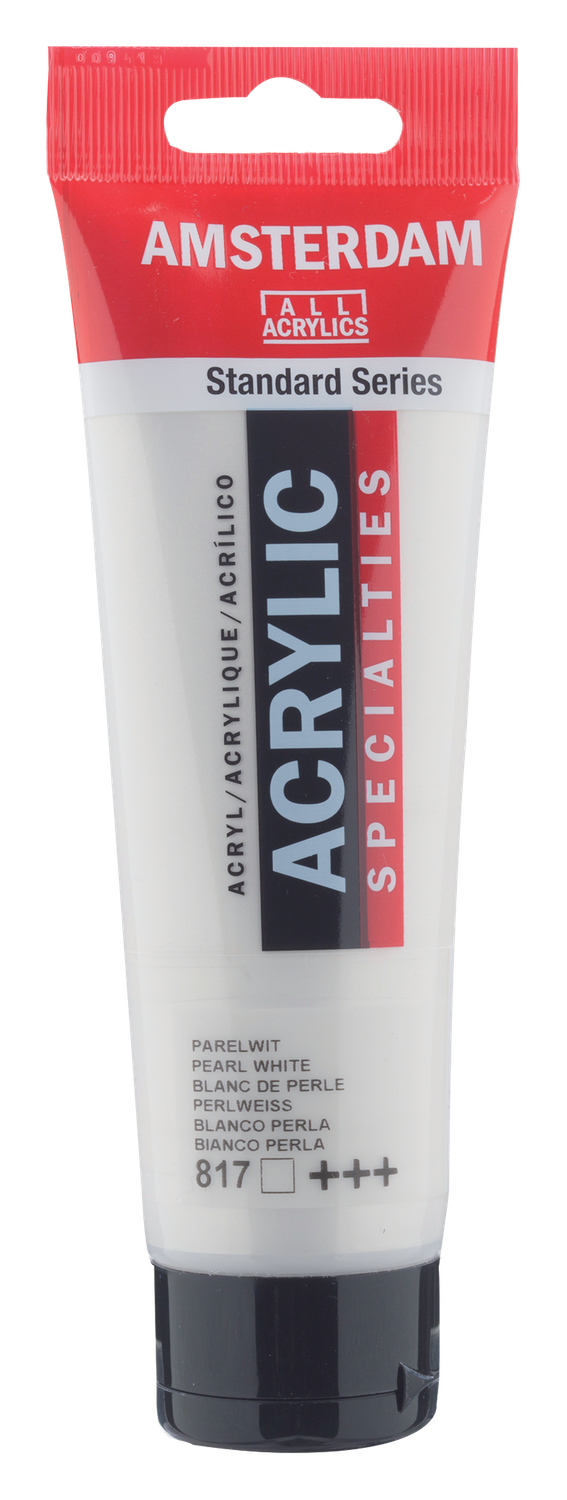AM Acrylic 120ml Pearl White 817
