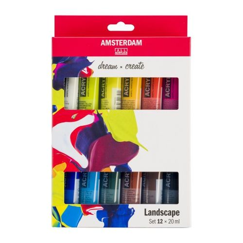AM Acrylic Landscape Set 12x20ml