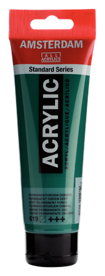 AM Acrylic 120ml Perm Green Dp 619