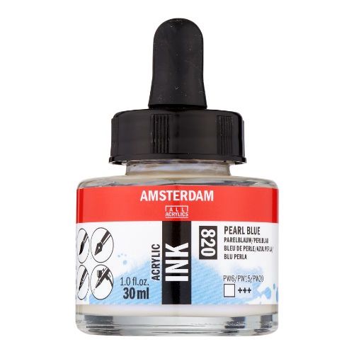 AM Acrylic Ink 30 ml Pearl Blue