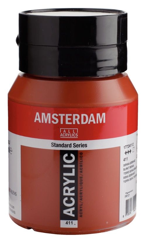 AM Acrylic 500ml Burnt Sienna