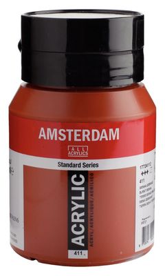AM Acrylic 500ml Burnt Sienna