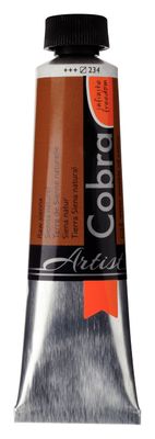 Cobra Water Mixable Oil Raw Sienna 40ml