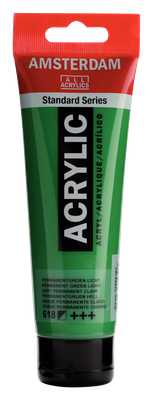 AM Acrylic 120ml Perm Green Lt 618