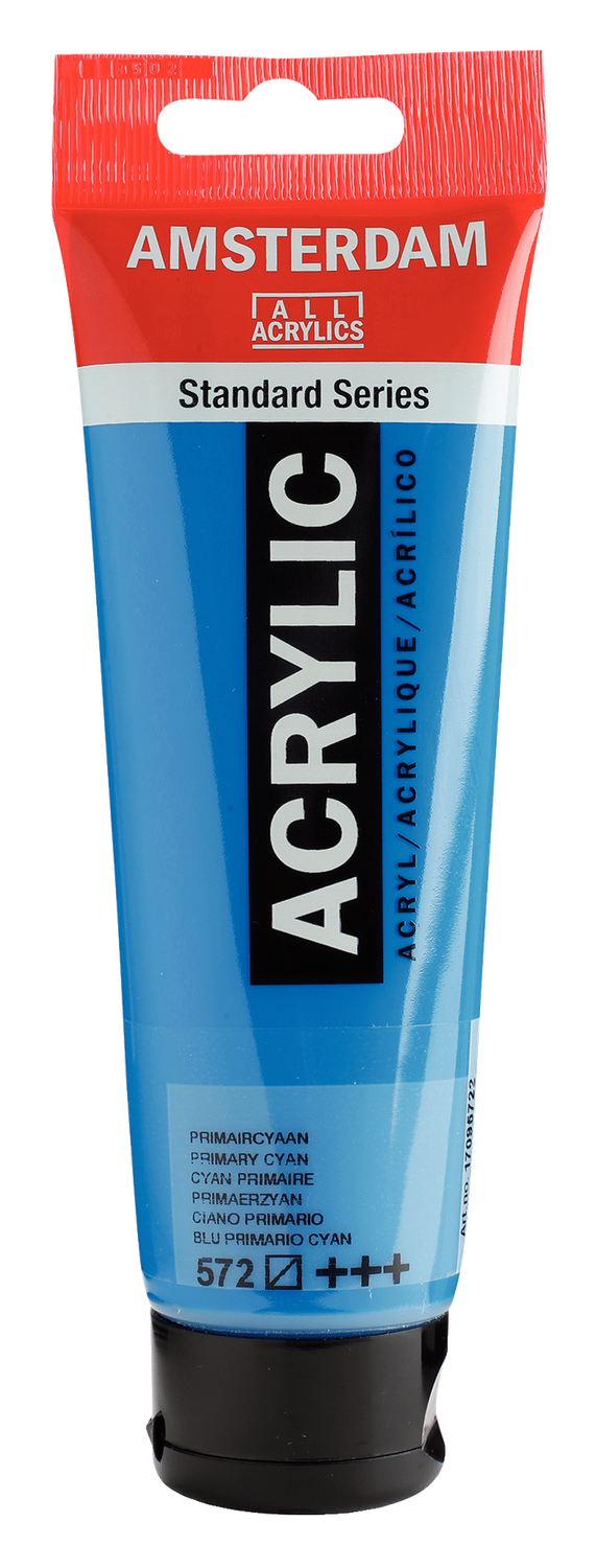 AM Acrylic 120ml Primary Cyan 572