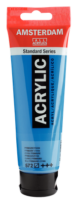 AM Acrylic 120ml Primary Cyan 572