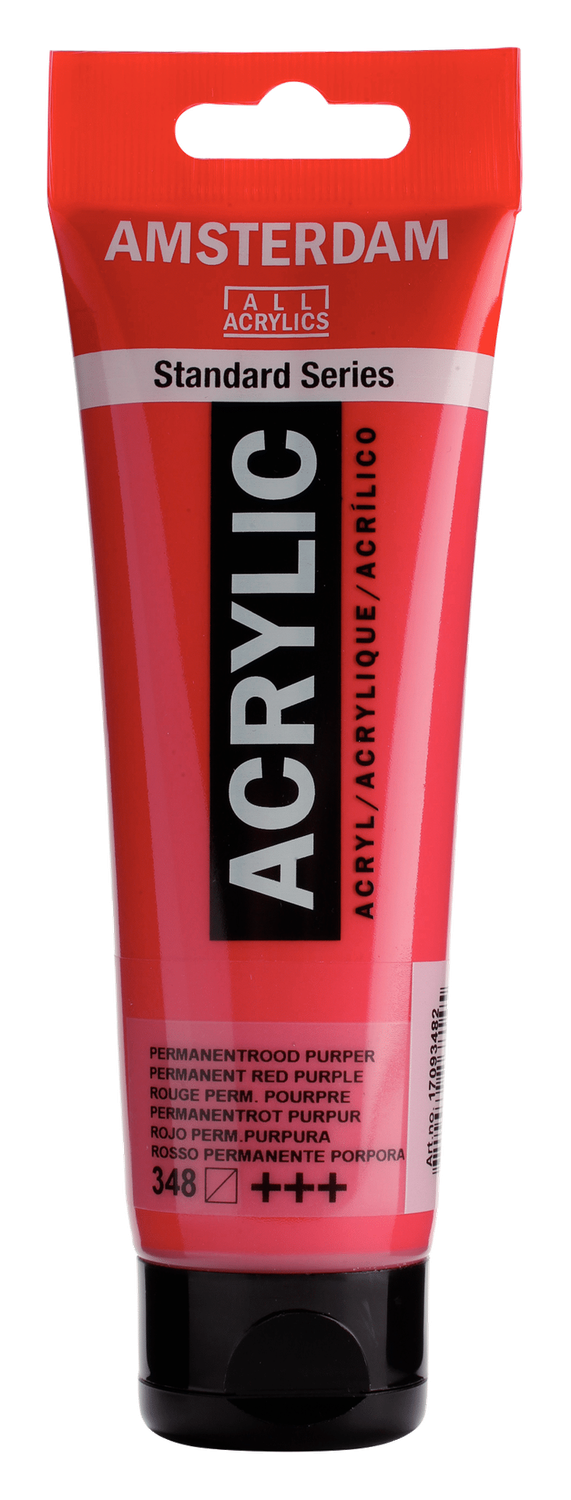 AM Acrylic 120ml Perm Rd Purple 348