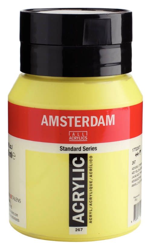AM Acrylic 500ml Azo Yell Lemon