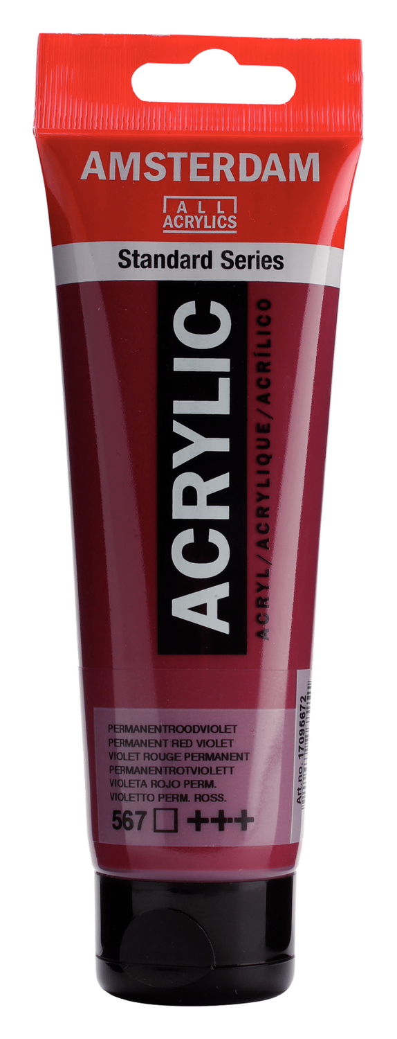AM Acrylic 120ml Perm Rd Vlt Lt577