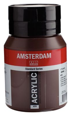 AM Acrylic 500ml Burnt Umber