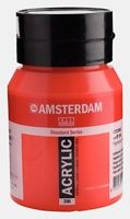 AM Acrylic 500ml Napth Red Med