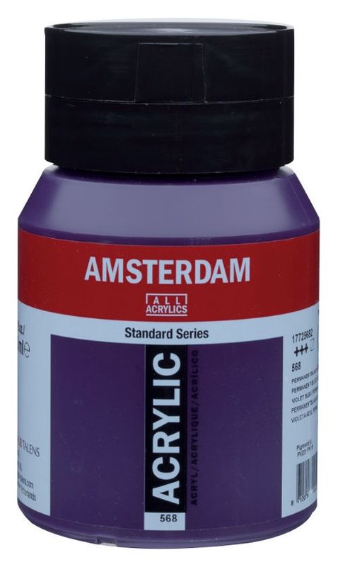 AM Acrylic 500ml Perm Blue Violet