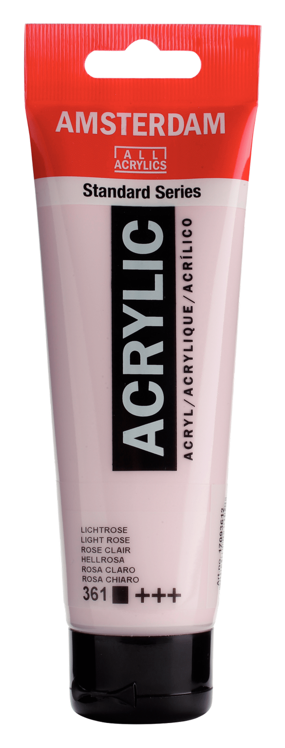 AM Acrylic 120ml Light Rose 361
