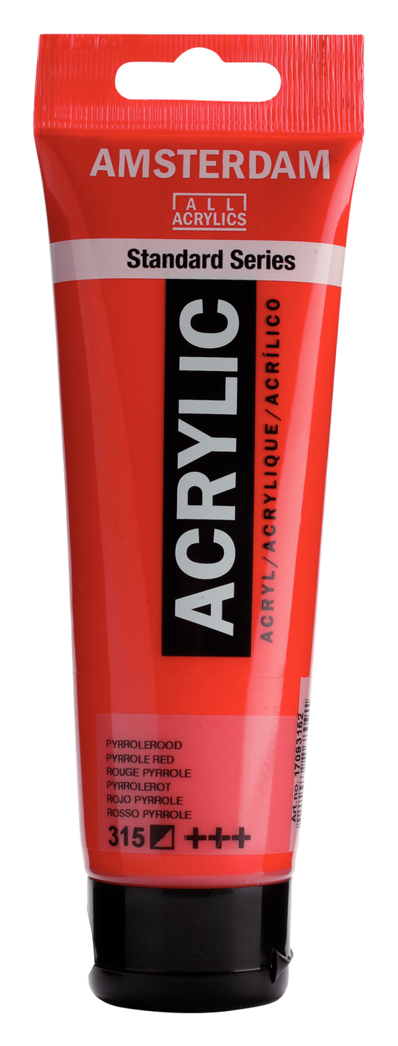AM Acrylic 120ml Pyrole Red 315