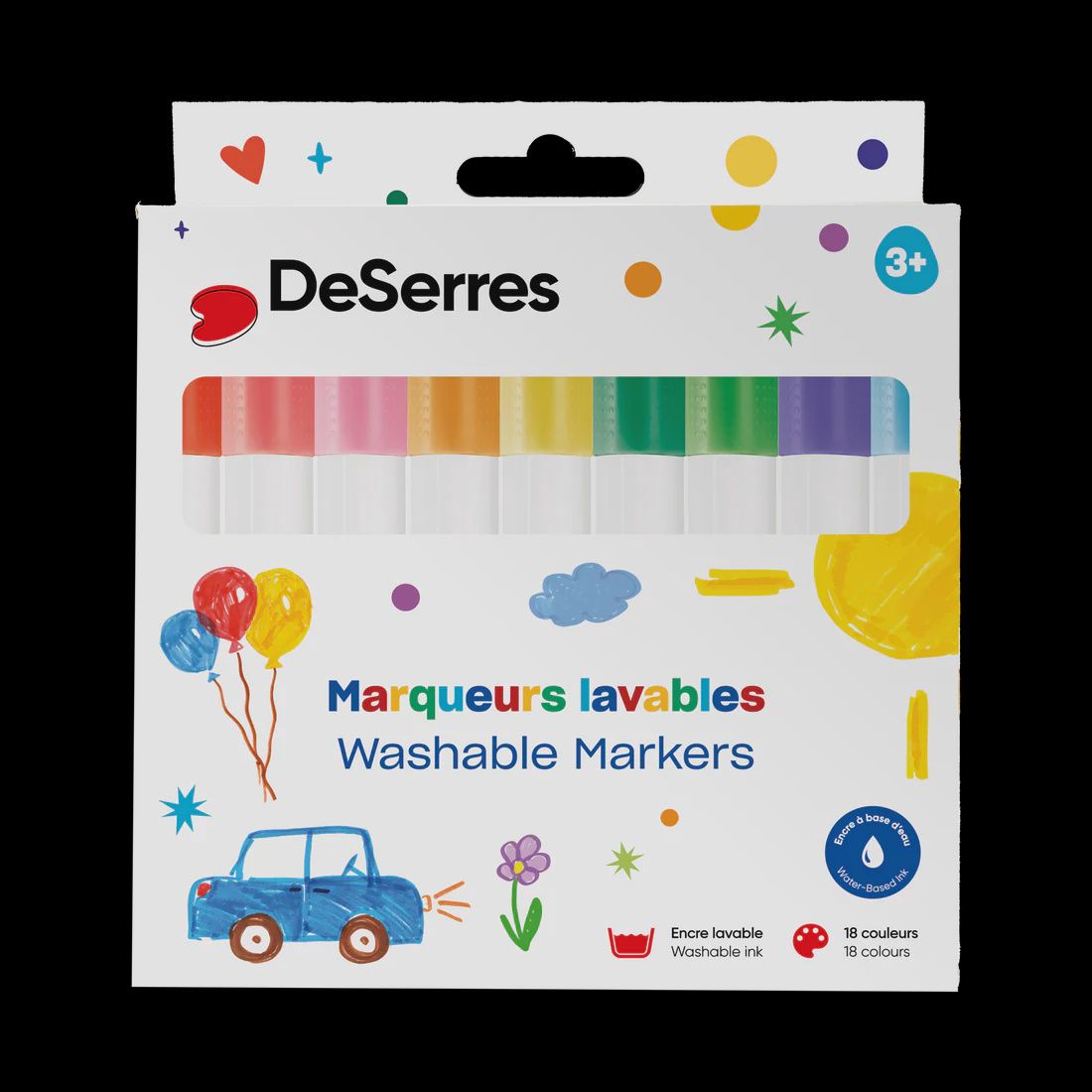 Deserres Set of 18 Markers for Children