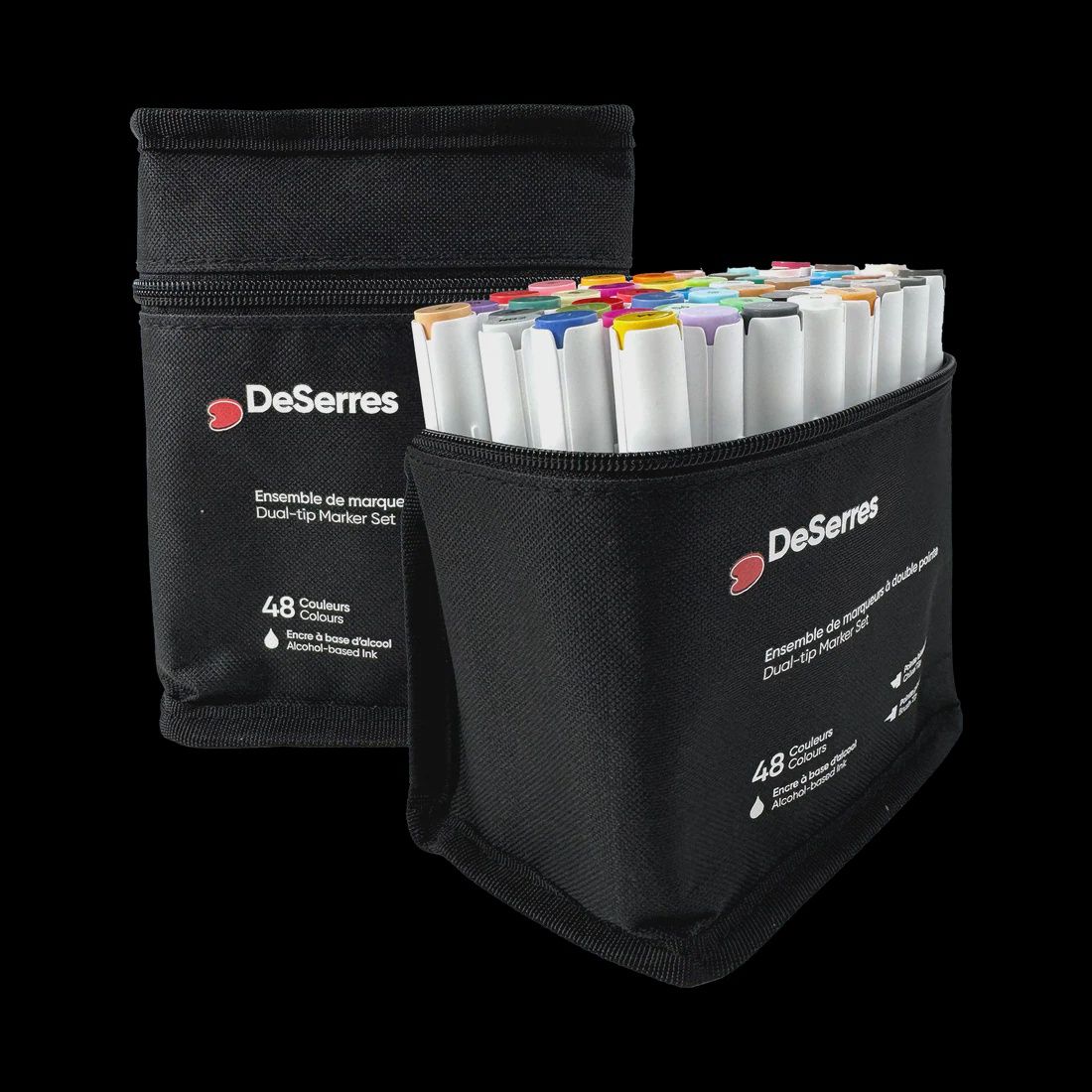 Deserres Dual-Tip Marker Set 48pc