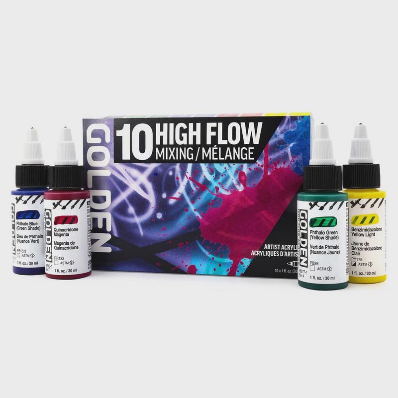 Golden HiFlow Mixing Set 10x30ml