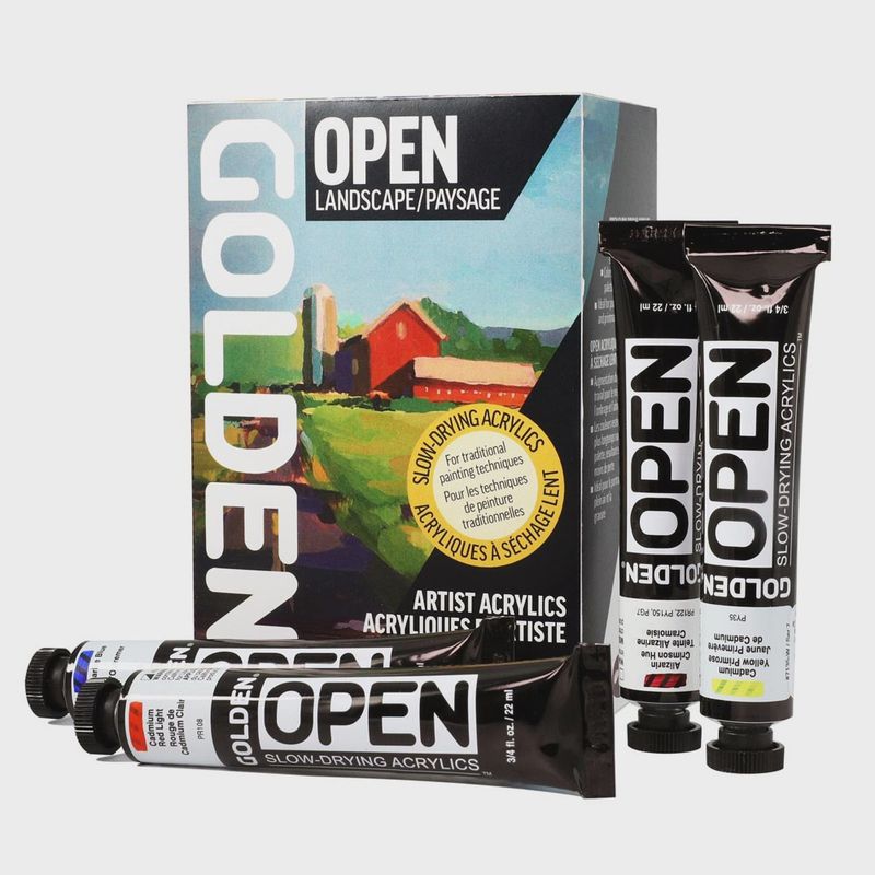 Golden Open Landscape Set