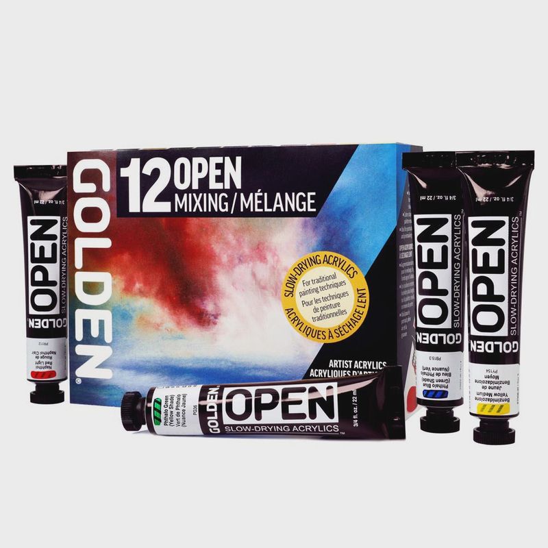 Golden Open Mixing Set 12pc