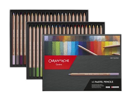 CaranD'Ache 40 Pastel Pencil Set