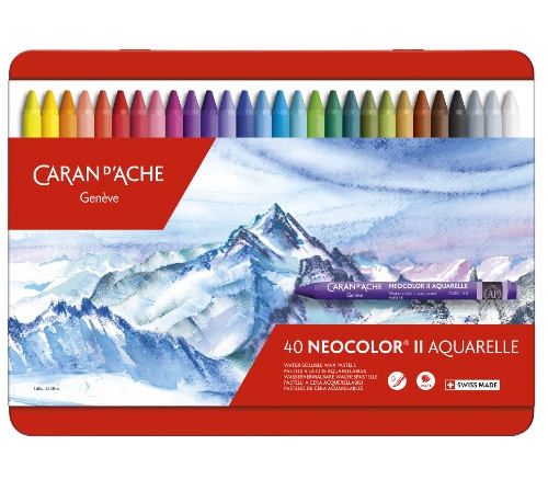 Caran D'Ache Neocolor II 40 Pc Set