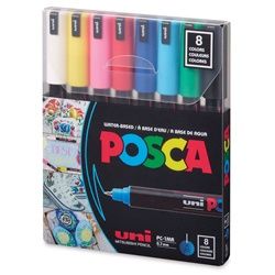 Posca Set 1MR Fine 8pc