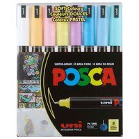 Posca Set 1MR Fine Soft 8pc