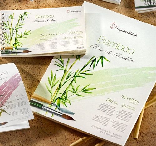 Hahnemuhle Bamboo Mixmedia pad 3x4