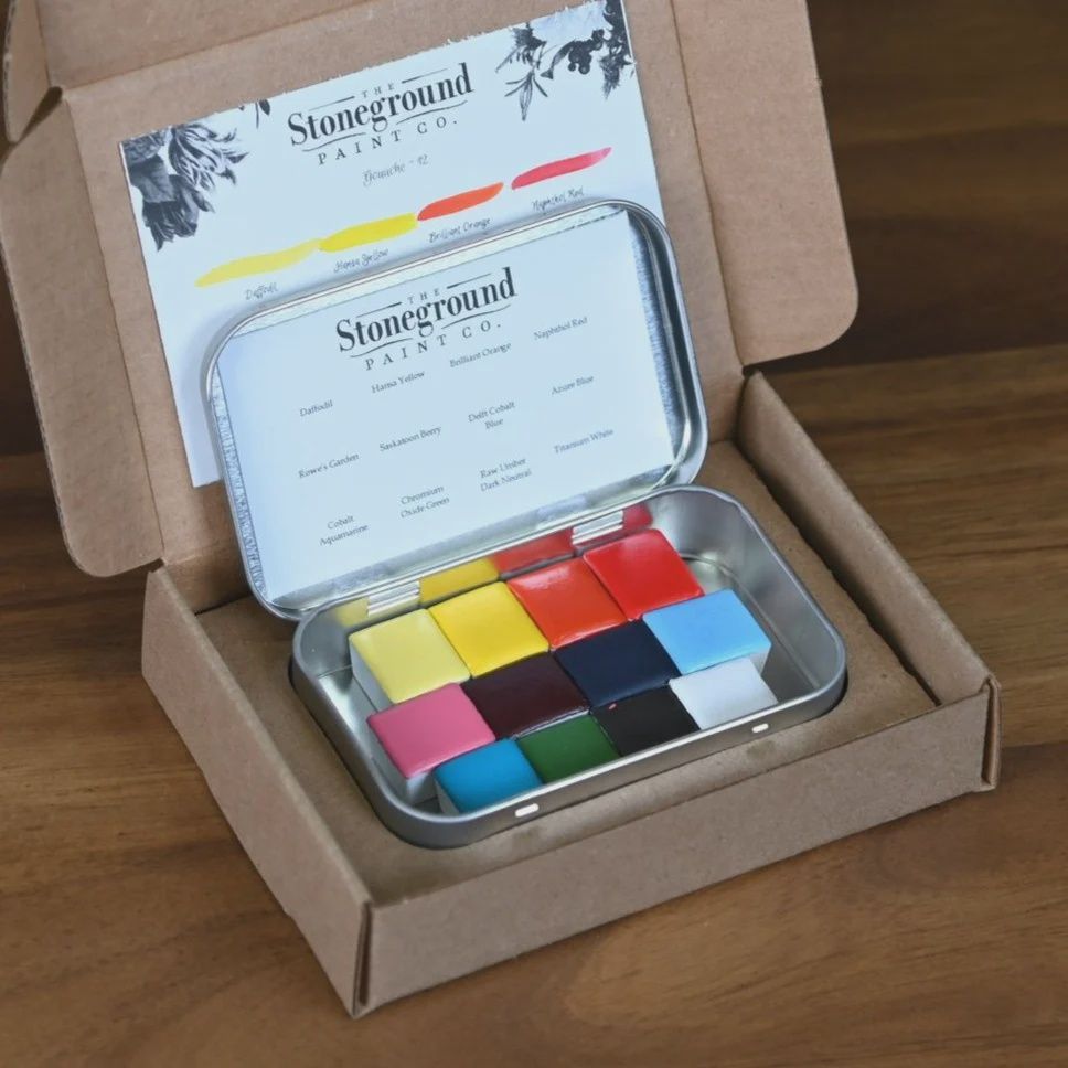 Stoneground Gouache Set 12 pc