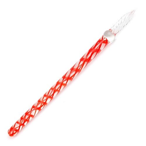 Herbin Glass Pen Calanque Red