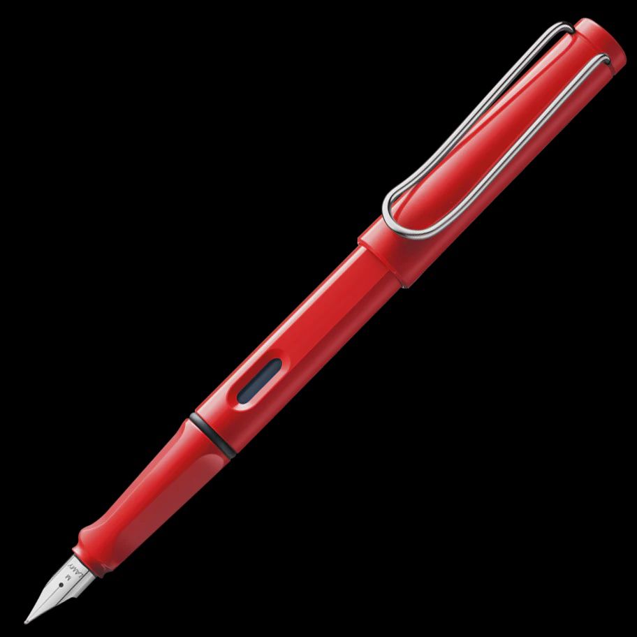 Lamy Safari Fountain Pen Red