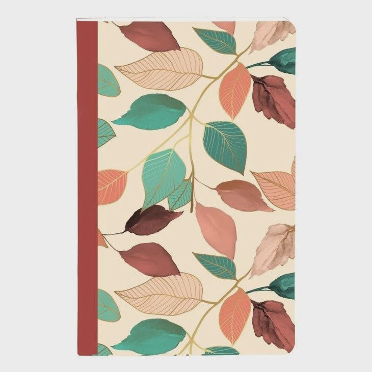 Gaia Beige Thread Stitched Notebook