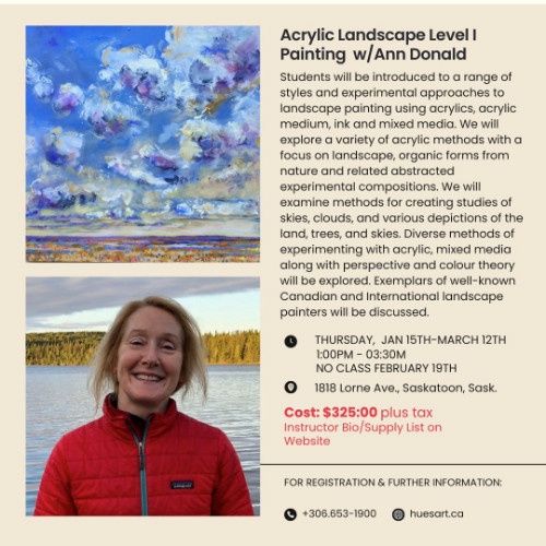 Acrylic Landscape 1 A Donald