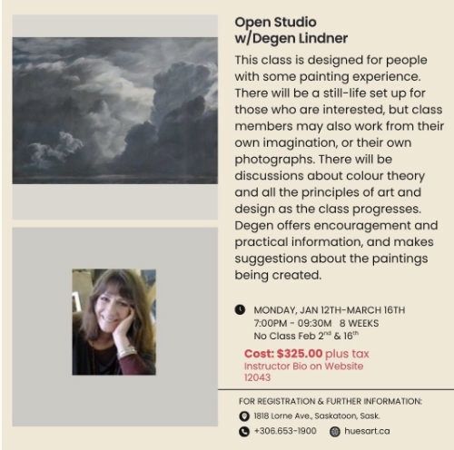 Open Studio Monday D Lindner