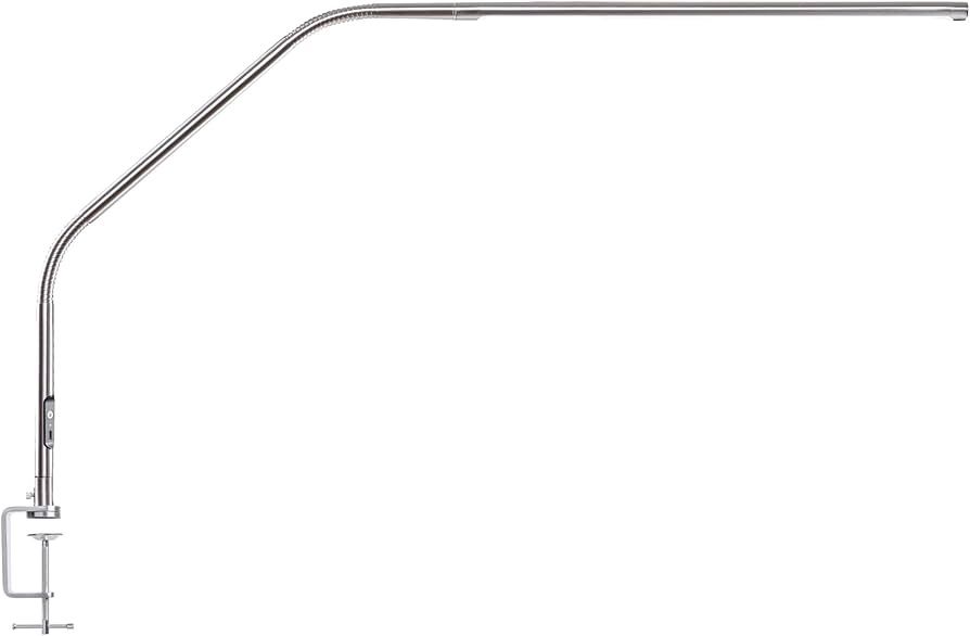 Daylight Slimline Desk Lamp Steel