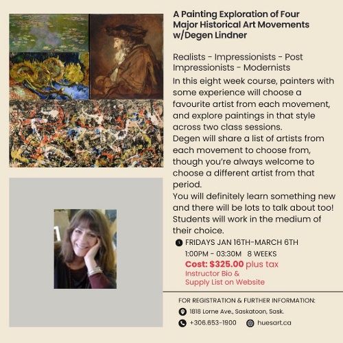 Painting Exploration of Four Art Movements D Lindner