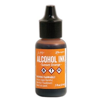 Adir Alcohol - Sunset Orange Ink