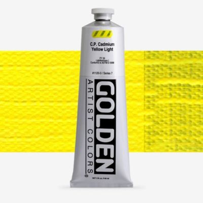 Golden Heavy Body Acrylic CP Cadmium Yellow Light 148ml