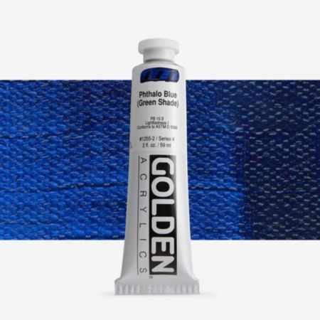 Golden Heavy Body Acrylic Phthalo Blue(gs) 59ml