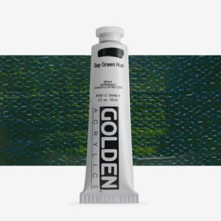 Golden Heavy Body Acrylic Sap Green Hue 59ml