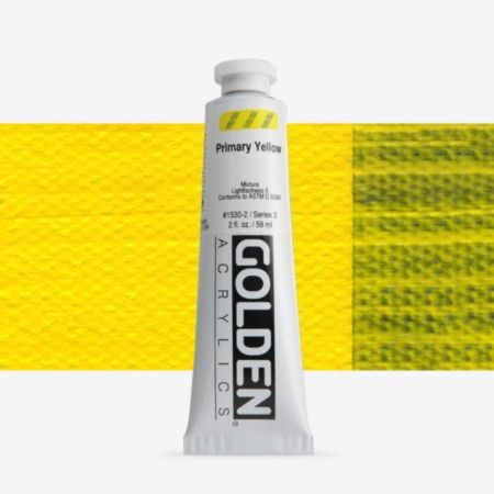 Golden Heavy Body Acrylic Primary Yellow 59ml
