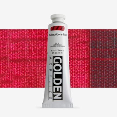 Golden Heavy Body Acrylic Quinacridone Red 59ml