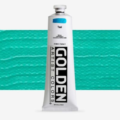 Golden Heavy Body Acrylic Teal 148ml