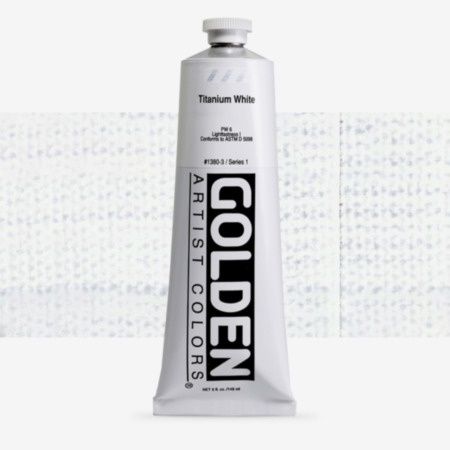 Golden Heavy Body Acrylic Titanium White 148ml