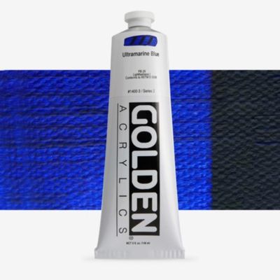 Golden Heavy Body Acrylic Ultramarine Blue 148ml