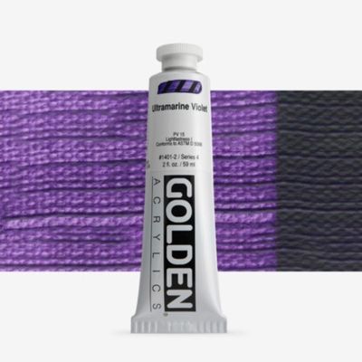 Golden Heavy Body Acrylic Ultramarine Violet 59ml