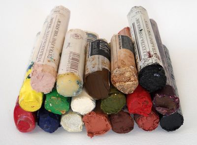 Oil Sticks &amp; Encaustic